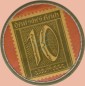 Preview: Settrup , Kapselgeld 10 Pfennig -Kornbrennerei Tebbenhoff- unc-kfr. NDS o.D. -0107-