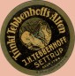 Preview: Settrup , Kapselgeld 5 Pfennig -Kornbrennerei Tebbenhoff- unc-kfr. NDS o.D. -0110-