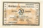Preview: Sonderburg , Banknote 20 Mark Schein unc-kfr. Gei.501.04.a , SH 1918 Grossnotgeld -3680-
