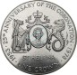 Preview: St Helena , 1 Crown Münze 1978 -25 Anniversary of the Coronation- KM.7 vz-stgl -0276-