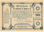 Preview: St. Agatha , Notgeld 90 Heller Schein unc-kfr. K-K.877.II.j , 1920 Ober Österreich -0570-