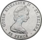 Preview: St. Helena , 25 Pence Münze 1980 -Queen Elizabeth II- KM.8 vz-stgl -0269-