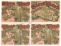 Preview: Tonndorf , Notgeld Set 4 Scheine unc-kfr. M-G.1330.3-4 , SH 1921 Seriennotgeld -5855-