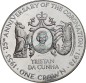 Preview: Tristan , 1 Crown Münze 1978 -25 Anniversary of Coronation- KM.2 vz-stgl -0293-
