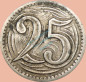 Preview: Tschechoslowakei , 25 Haleru Münze 1933 -Republik- KM.16 s-ss -0352-