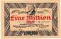 Preview: Württemberg , 1 Million Mark Schein L-gbr. WTB.19, Ros.779, P.988 , 1923 Länderbank -1330-