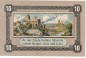 Bad Kösen , Notgeld 10 Pfennig Schein in kfr. Tieste 3635.05.05 , Sachsen 1918 Verkehrsausgabe