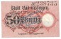Preview: Bad Kissingen , Notgeld 50 Pfennig Schein in kfr. Tieste 3505.05.05 , Bayern 1917 Verkehrsausgabe
