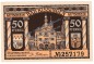 Preview: Bad Kissingen , Notgeld 50 Pfennig Schein in kfr. Tieste 3505.05.25 , Bayern 1919 Verkehrsausgabe