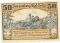 Bad Sulza , Notgeld 50 Pfennig Schein unc-kfr. Ti.7230.05.21 TH 1920 Verkehrsausgabe -4318-