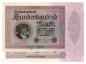Preview: Banknote , 100.000 Mark KN --schwarzgrün-- in kfr. DEU-93.e, Ros.82, P.83, Weimarer Republik - Inflation
