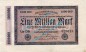 Preview: Banknote , 1 Million Mark Schein in L-gbr. DEU-105, Ros.93, P.93, Weimarer Republik 1923 Inflation