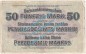 Banknote , 50 Mark Schein Kowno 1918 in gbr. EWK-45 , Kaiserreich - WW1 Russland 1916-1918