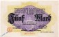 Banknote Altona , 5 Mark Schein in kfr. Geiger 012.01.a , 02.11.1918 , Schleswig Holstein Großnotgeld