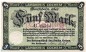 Banknote Cochem , 5 Mark Schein in kfr. E , Geiger 083.02 , 19.11.1918 , Rheinland Großnotgeld