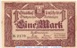 Preview: Banknote Furtwangen , 1 Mark Schein in kfr. Geiger 167.04.a , 01.12.1918 , Baden Großnotgeld