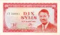 Banknote Guinea , 10 Sylis Schein 1980 -Patrice Lumumba- unc-kfr WPM.23