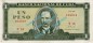 Banknote Kuba - Cuba , 1 Peso Schein -J. Marti- von 1968 in a-unc - f-kfr