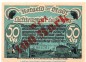 Preview: Banknote Lichtenstein Callnberg , 100 Mark Überdruck Schein in kfr. Müller 2715.2 o.D. Sachsen Grossnotgeld