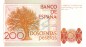 Banknote Spanien , 200 Pesetas Schein 1980 -Leopoldo Garci de las Alas- unc-kfr WPM.156