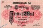 Preview: Banknote Stadt Hof , 20 Mark Schein in kfr. E , Geiger 239.06.a , 09.11.1918 , Bayern Großnotgeld