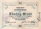 Preview: Banknote Stuhm , 50 Mark Schein in gbr. E , Geiger 514.04 , 13.11.1918 , Westpreussen Großnotgeld