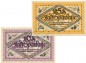 Bielefeld , Notgeld Set 2 Scheine -C- unc-kfr. Ti.0620.05.85-86 NRW 1919 Verkehrsausgabe -4240-