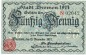 Bremen , Notgeld 50 Pfennig Schein unc-kfr. Ti.0895.055.05 NDS 1917 Verkehrsausgabe -4244-