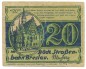Preview: Breslau , Notgeld 20 Pfennig -Frölich- gbr. M-G 187.1 , SLN o.D. Seriennotgeld -5718-
