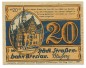 Preview: Breslau , Notgeld 20 Pfennig -Kathreiners- L-gbr. M-G 187.2 , SLN o.D. Seriennotgeld -5710-
