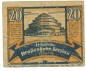 Preview: Breslau , Notgeld 20 Pfennig -Klausner- gbr-. M-G 187.2 , SLN o.D. Seriennotgeld -5713-