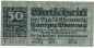Preview: Chemnitz , Notgeld 50 Pfennig Schein unc-kfr. Tieste 1135.50.05 , S 1918 Verkehrsausgabe -4118-