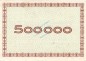 Cleve , Banknote 500.000 Mark Schein L-gbr. Keller 861.b , Rheinland 1923 Inflation