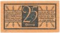 Cleve , Notgeld 25 Pfennig Schein unc-kfr. Tieste 1155.20.03 , RHL 1920 Verkehrsausgabe -4060-