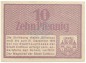 Preview: Cottbus , Notgeld 10 Pfennig Schein unc-kfr. Tieste 1210.25.16 , BBG o.D. Verkehrsausgabe -4132-