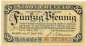 Crefeld , Notgeld 50 Pfennig Schein unc-kfr. Tieste 1220.05.26 , RHL 1920 Verkehrsausgabe -4142-