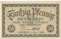 Preview: Düben , Notgeld 50 Pfennig Schein unc-kfr. Tieste 1520.05.03 , S 1919 Verkehrsausgabe -4061-