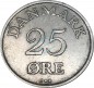 Preview: Dänemark , 25 Öre Münze 1957 -unter Frederik IX- KM.842.2 ss-vz -0254-