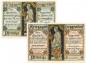 Deggendorf , Notgeld Set 2 Scheine unc-kfr. Tieste 1315.25.15-16 BAY 1918 Verkehrsausgabe -0472-
