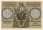 Preview: Donauwörth , Notgeld 50 Pfennig Schein unc-kfr. Tieste 1445.10.02 BAY 1918 Verkehrsausgabe -4085-
