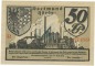 Preview: Dortmund , Notgeld 50 Pfennig Schein unc-kfr. Tieste 1465.05.05  , NRW 1919 Verkehrsausgabe -4117-