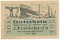 Einswarden , Notgeld 50 Pfennig Nr.1 -Wellen- unc-kfr. M-G 316.2 , NDS 1921 Seriennotgeld -5757-