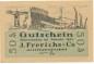 Einswarden , Notgeld 50 Pfennig Nr.3 -ZickZack- unc-kfr. M-G 316.1 , NDS 1921 Seriennotgeld -5759-