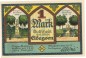 Preview: Eldagsen , Notgeld 1 Mark Schein Nr.2 unc-kfr. M-G 327.1 , NDS 1921 Seriennotgeld -5784-