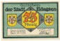 Preview: Eldagsen , Notgeld 75 Pfennig Schein unc-kfr. M-G 327.1 , NDS 1921 Seriennotgeld -5782-