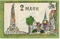 Preview: Ennigerloh , Notgeld 2 Mark -Stempel- unc-kfr. M-G 338.2.c , NRW 1921 Seriennotgeld -5756-