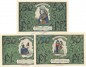 Preview: Erfurt , Notgeld Set 3 Scheine unc-kfr. M-G.345.2.a , TH 1921 Seriennotgeld -0227-