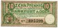 Frankfurt , Notgeld 10 Pfennig Schein unc-kfr. Tieste 1935.05.15 , BBG 1920 Verkehrsausgabe -4139-