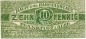 Frankfurt , Notgeld 10 Pfennig Schein unc-kfr. Tieste 1935.05.15 , BBG 1920 Verkehrsausgabe -4139-
