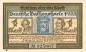Freiburg , Notgeld 1 Mark Schein -A- unc-kfr. M-G 381.1 , Baden 1922 Seriennotgeld